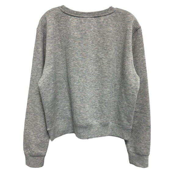 BARBIE Junior's 'Mountain Time" Retro Graphic Sweatshirt Size XL Gray - Picture 2 of 8